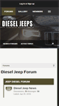 Mobile Screenshot of dieseljeeps.com